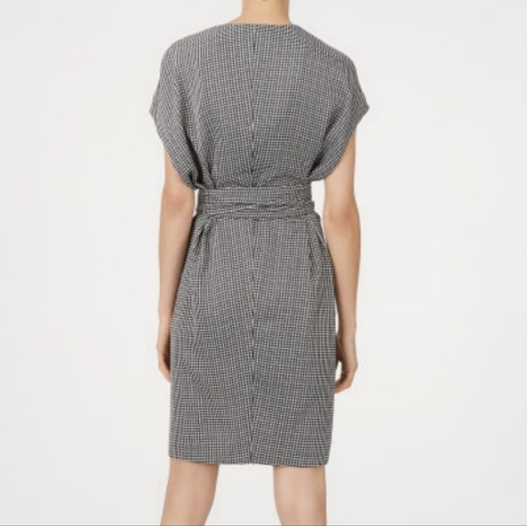 Club Monaco Vanellie houndstooth cocoon dress - Picture 7 of 8